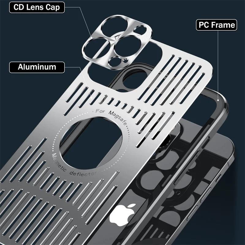 CoolShield - Heat Dissipating Aluminium Case - Casetology