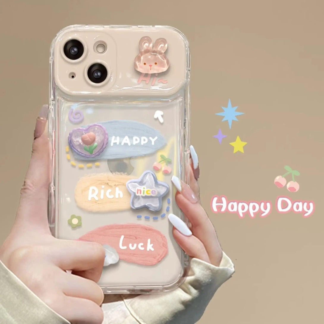 3D TRANSPARENT FLIP MIRROR IPHONE CASE - Casetology