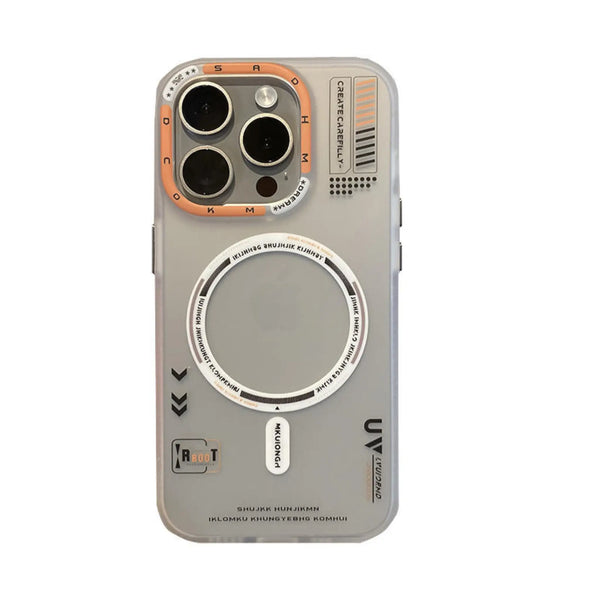 Transparent Protective iPhone Case with MagSafe